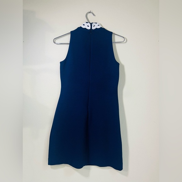 Lilly Pulitzer Navy Dress with White Accents - Picture 6 of 6